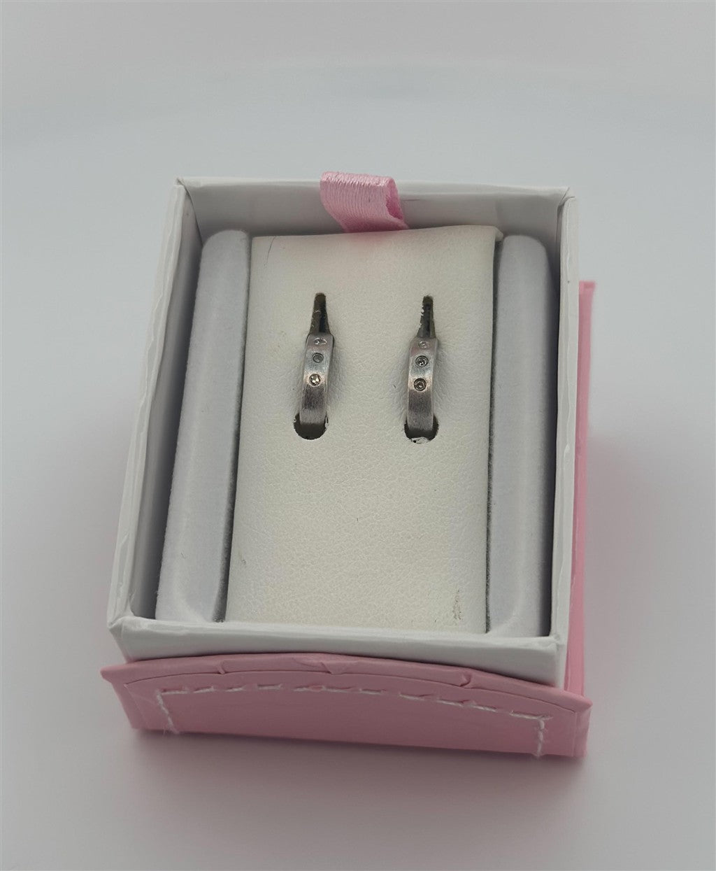 Sterling Silver Huggie Hoops