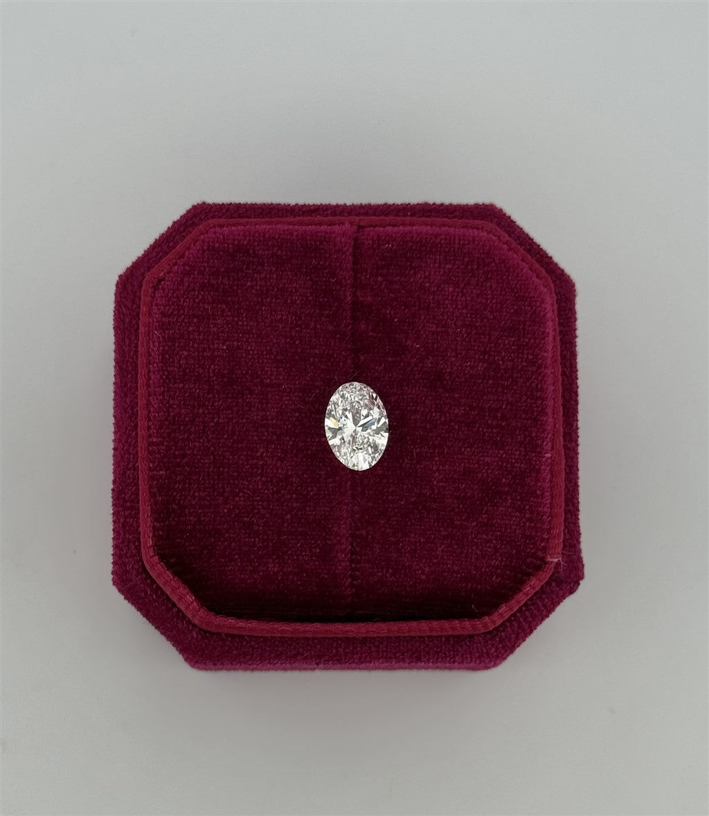 1.58 Carat Oval Lab Grown Diamond