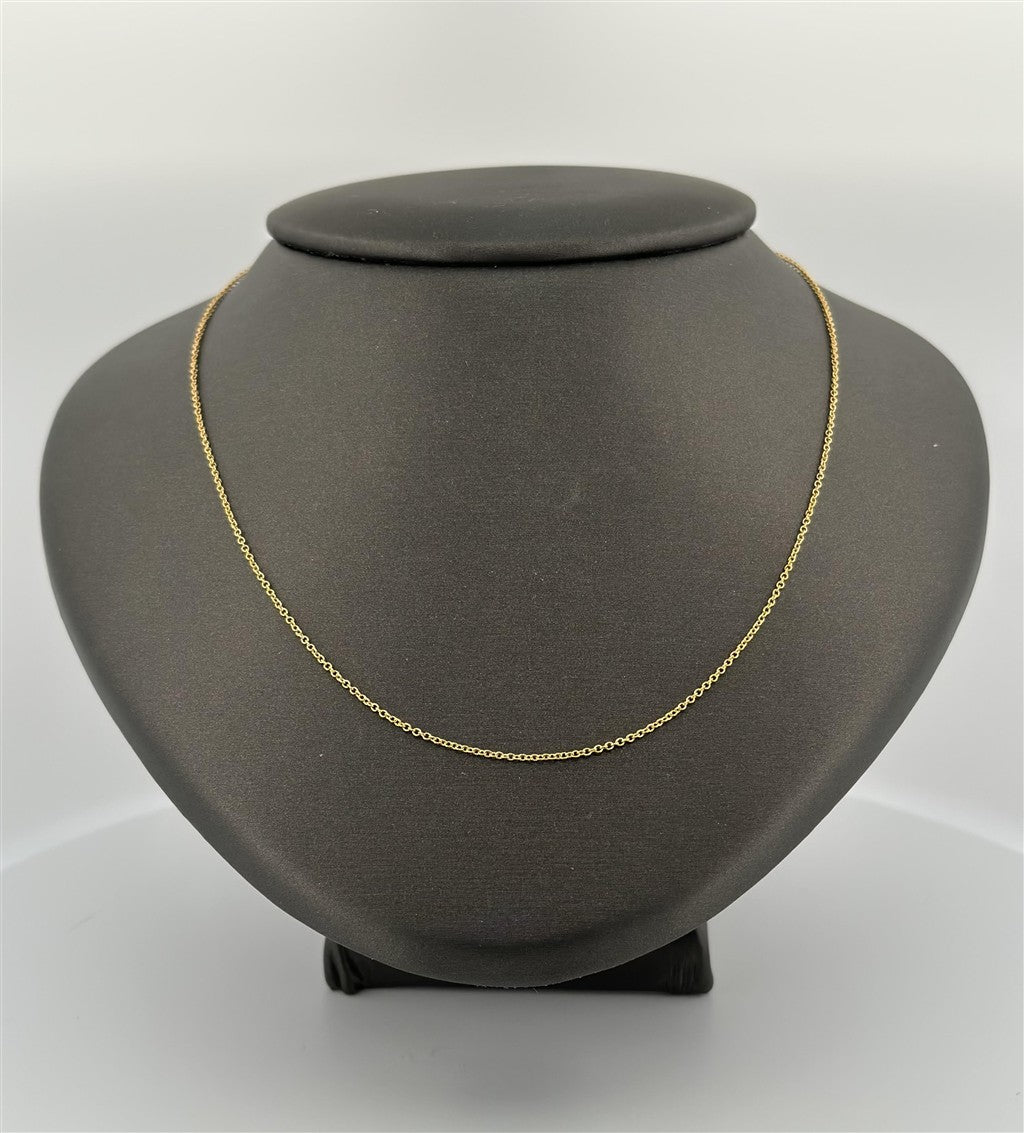 Gold Filled 16-18" Cable Chain