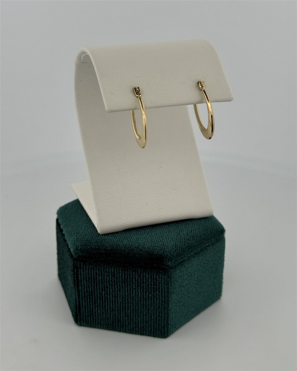 Yellow Gold Hoop Earrings