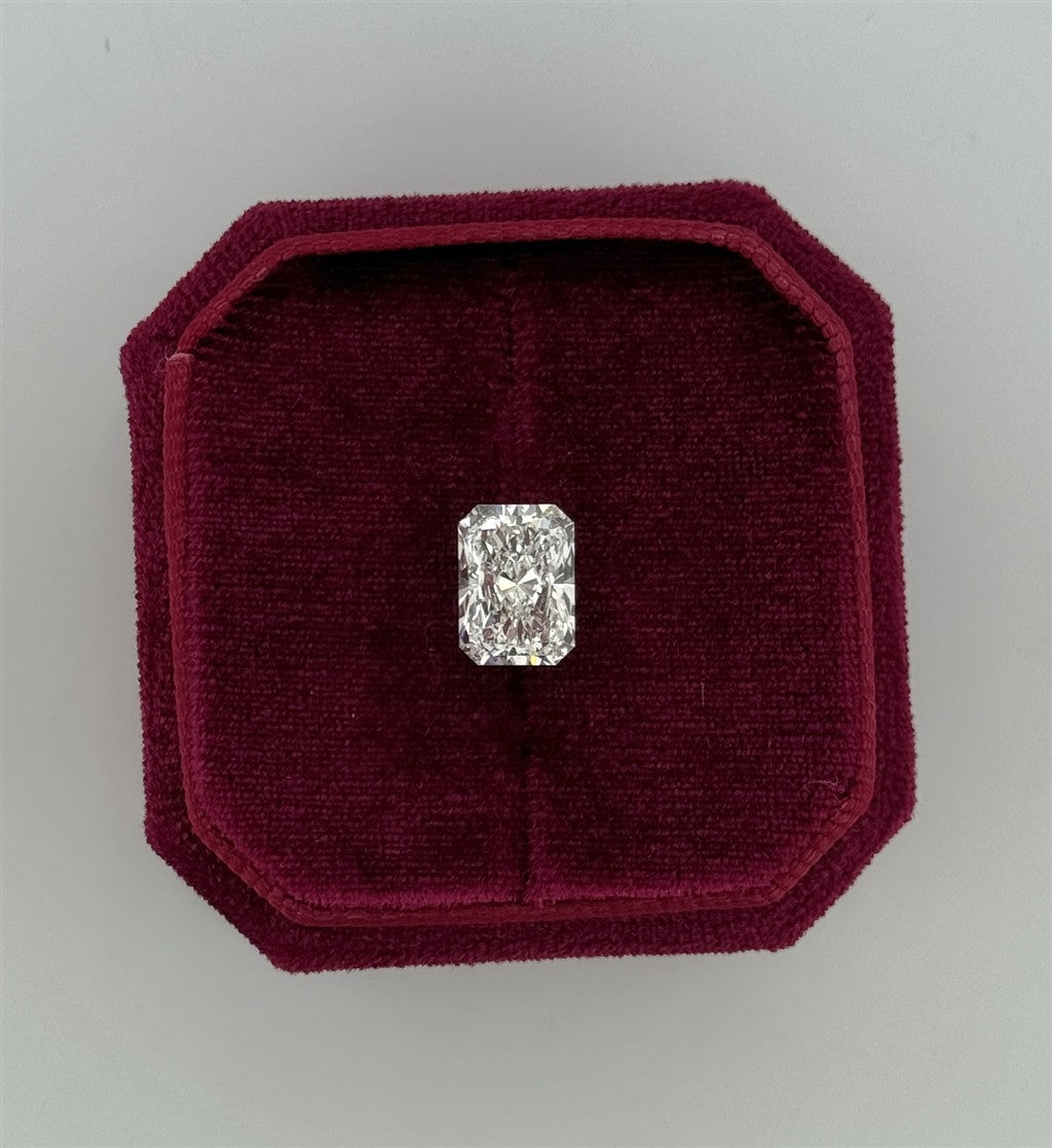 3.06 Carat Lab Grown Radiant Diamond