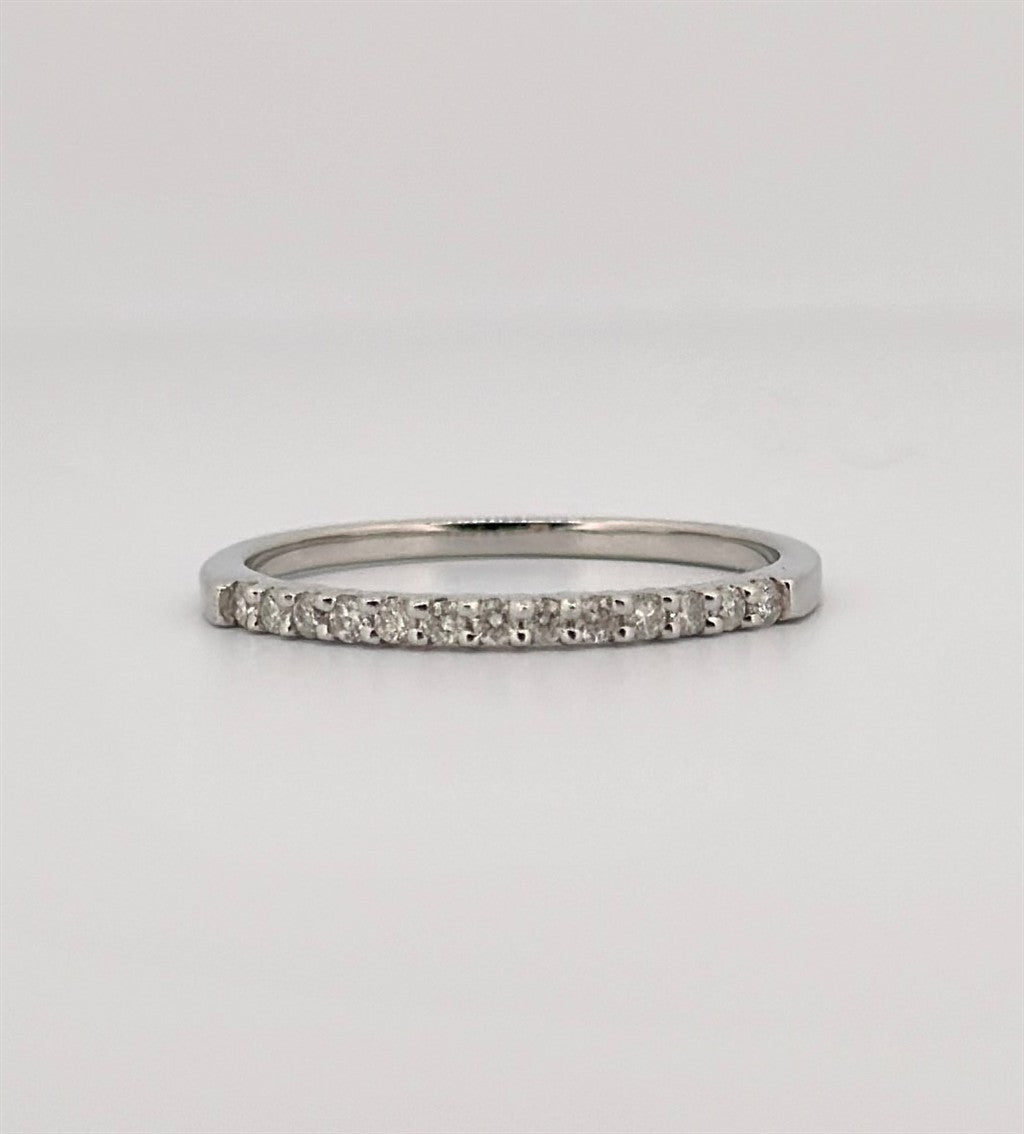 White Gold Diamond Band