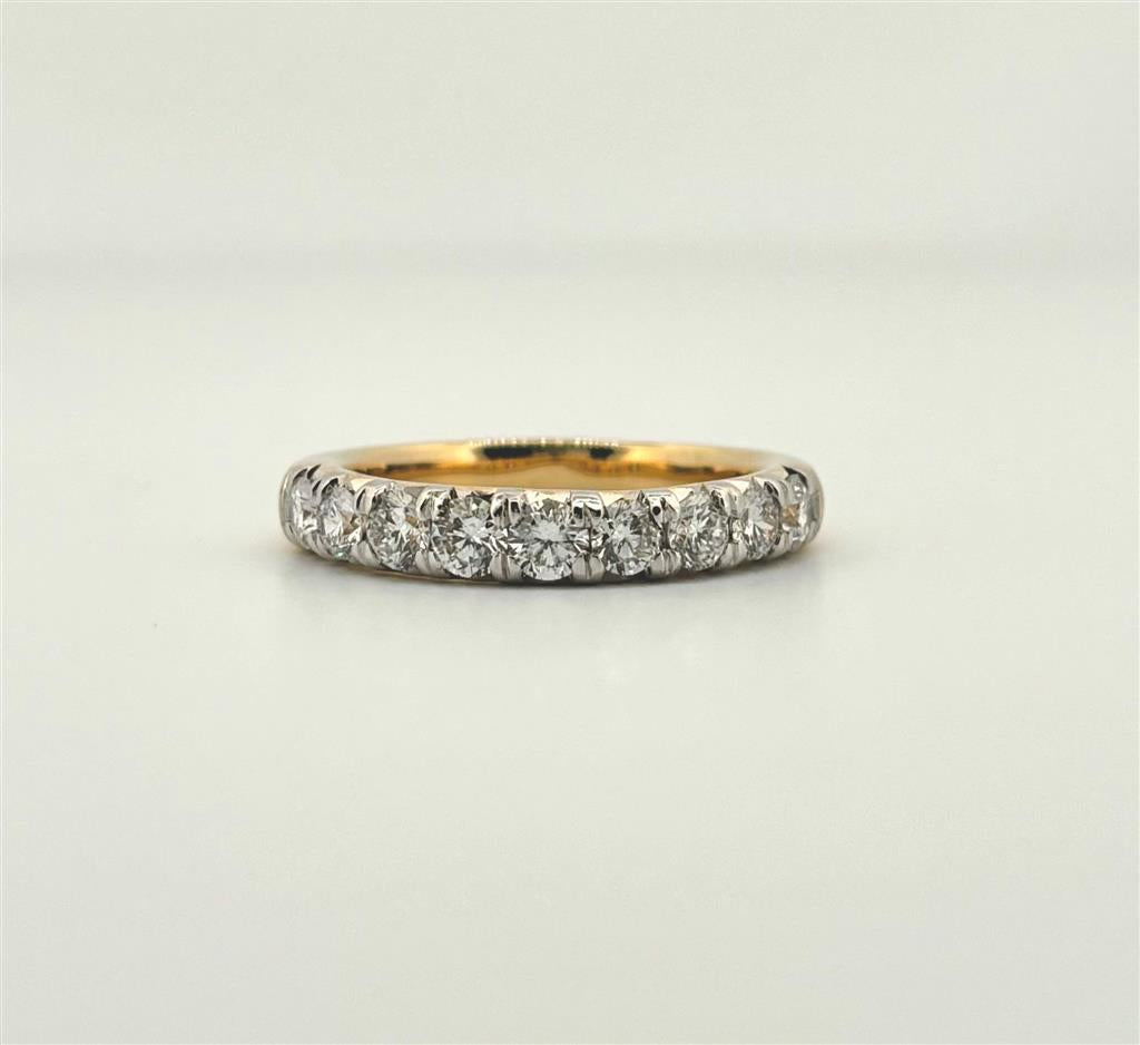 Yellow Gold Lab Grown Diamond Band