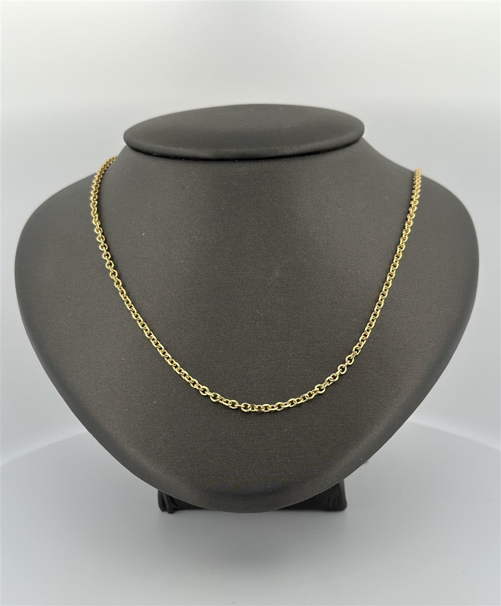 Yellow Gold 18" Linked Chain