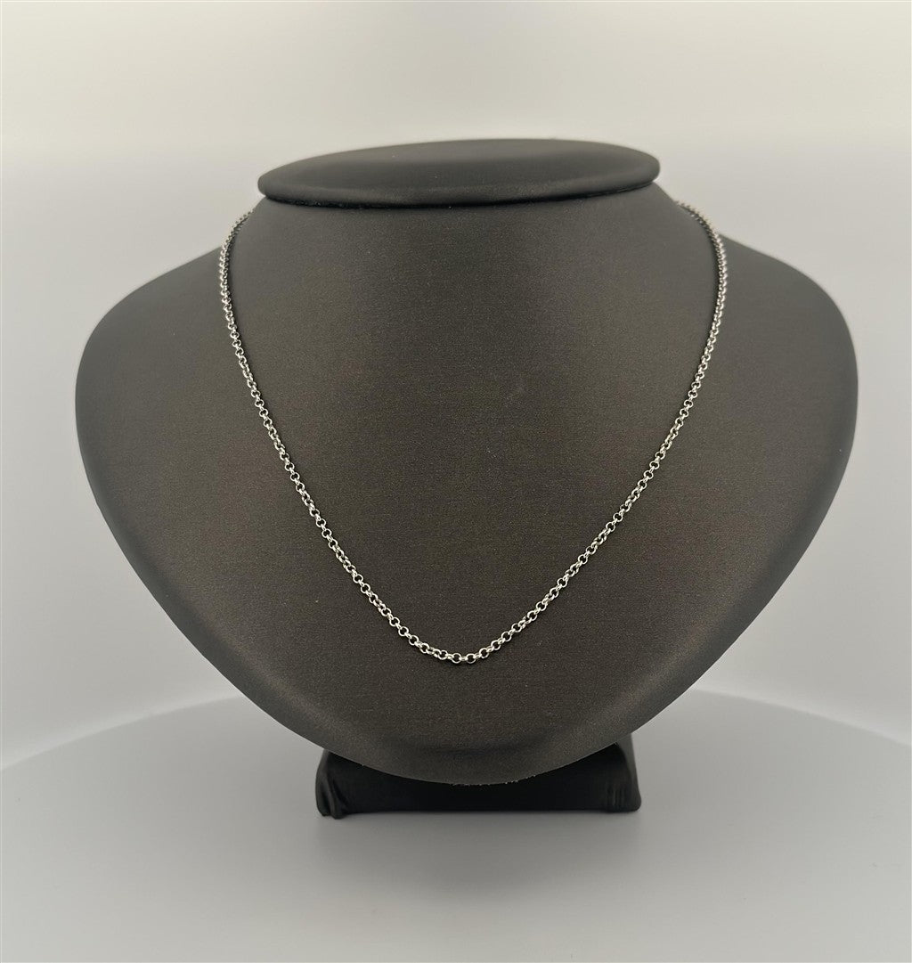 Sterling Silver 18" Rolo Chain