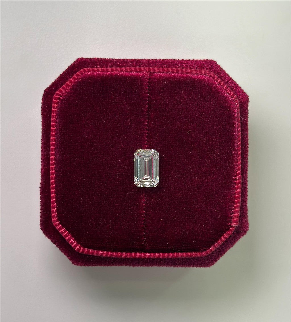 Lab Grown Emerald Cut Diamond
