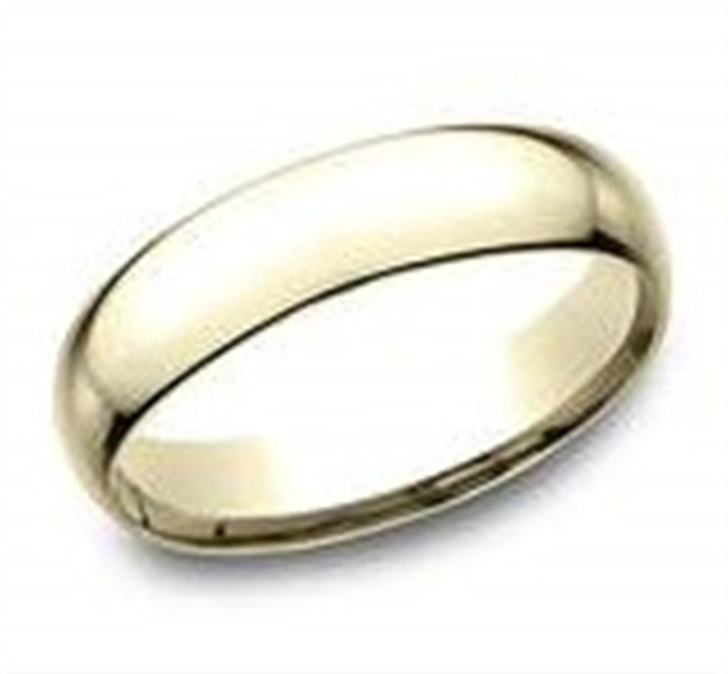 Yellow Gold Wedding Band