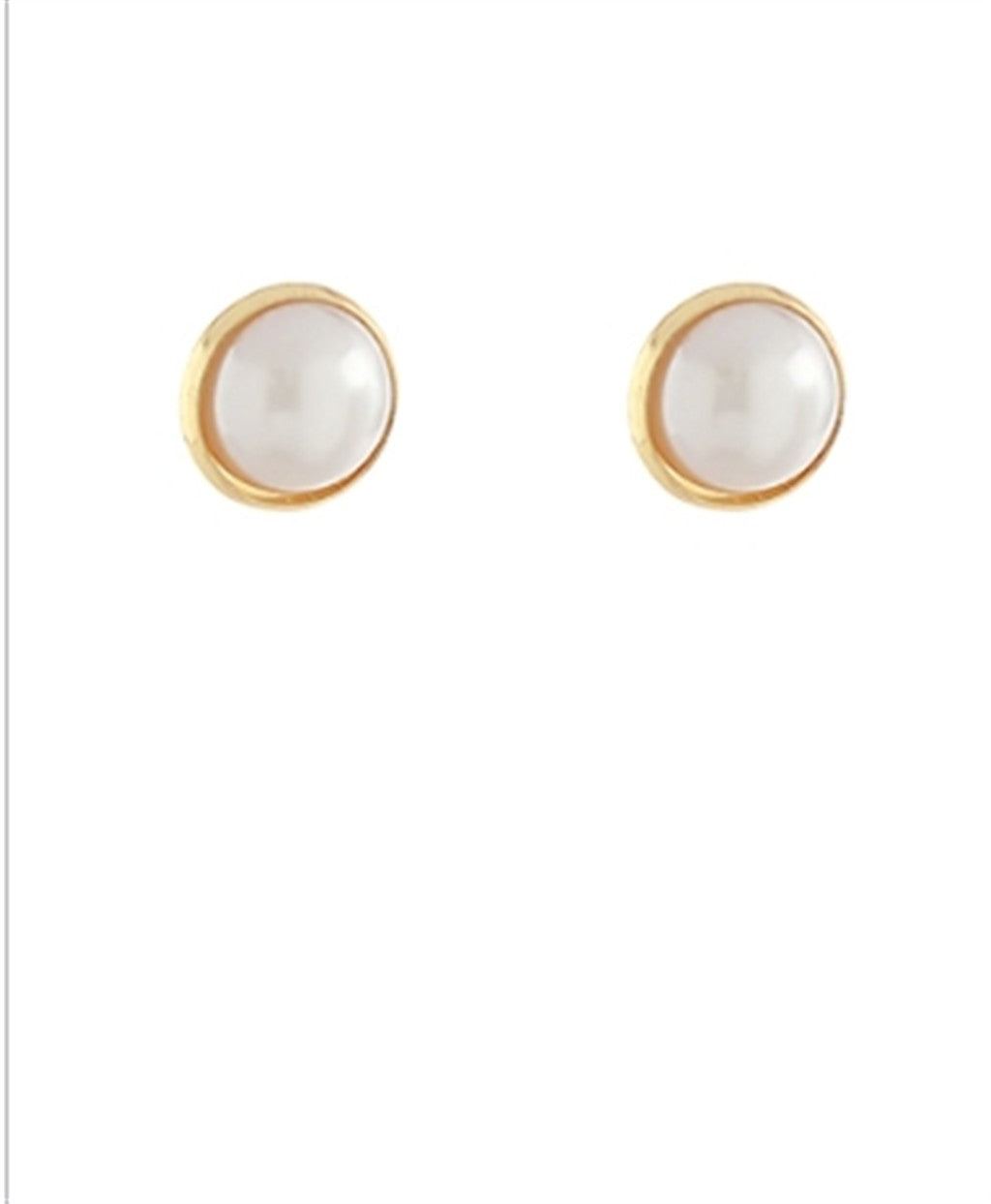 Trendy Pearl Clip On Earrings