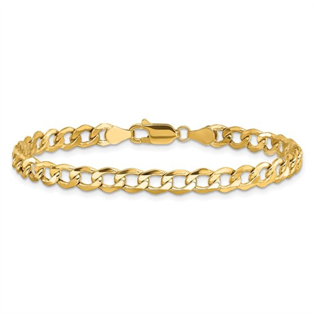 Yellow Gold Curb Link Bracelet