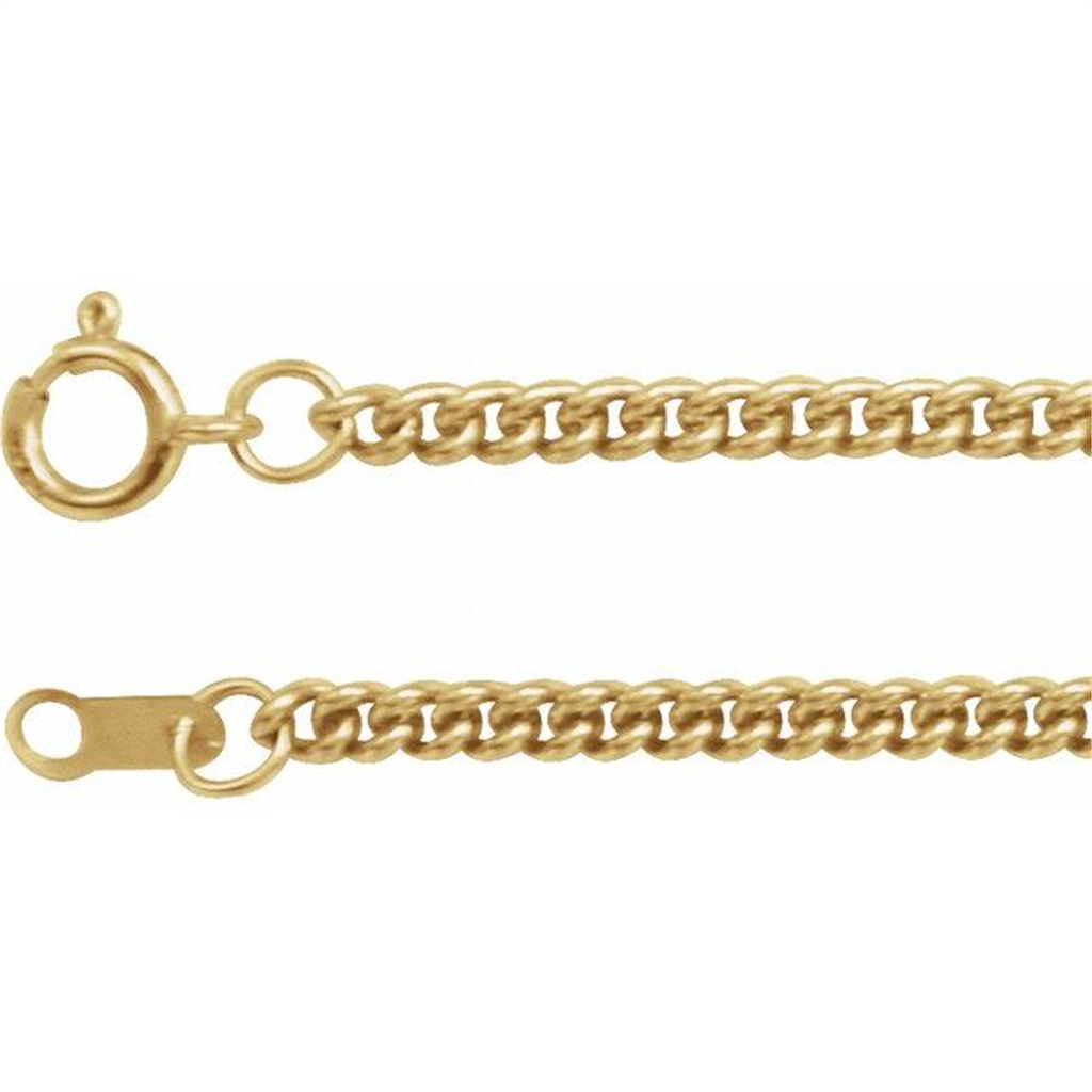 Gold Filled 18" Curb Chain