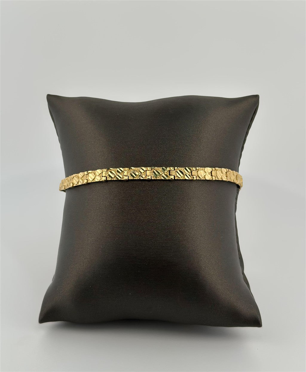 Yellow Gold Nugget Bracelet