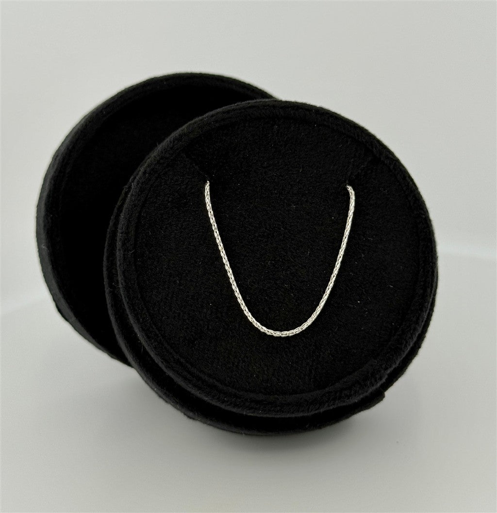 Sterling Silver 18" Wheat Chain