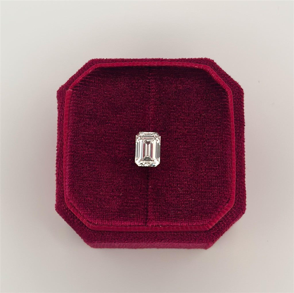 Lab Grown Emerald Cut Diamond