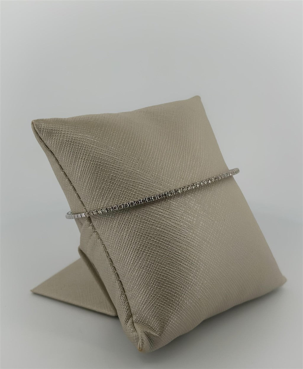 White Gold Diamond Flex Tennis Bracelet