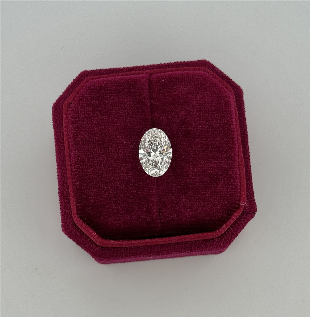 3.07 Carat Oval Lab Grown Diamond