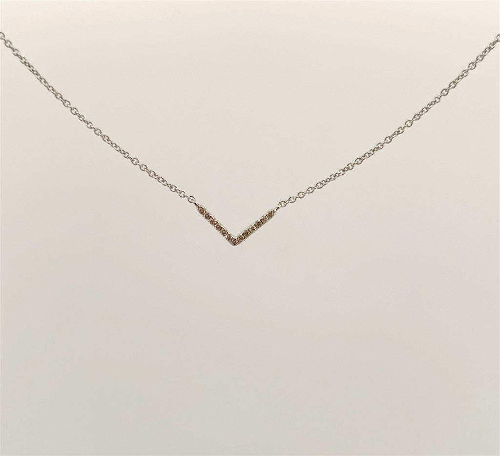 White Gold Diamond Necklace