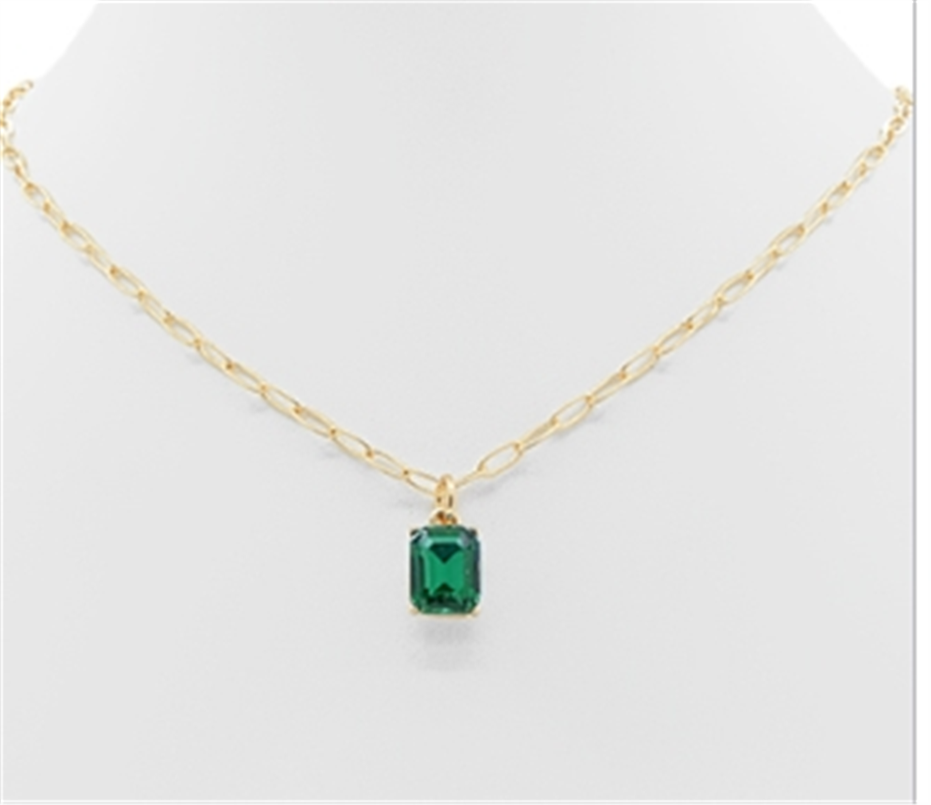 Crystal Pendant Necklace