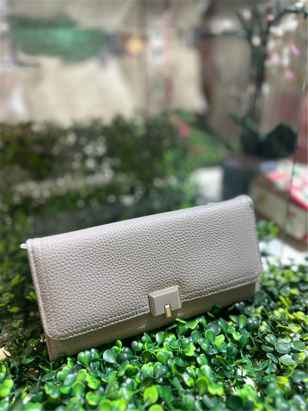 Large Gray Wallet