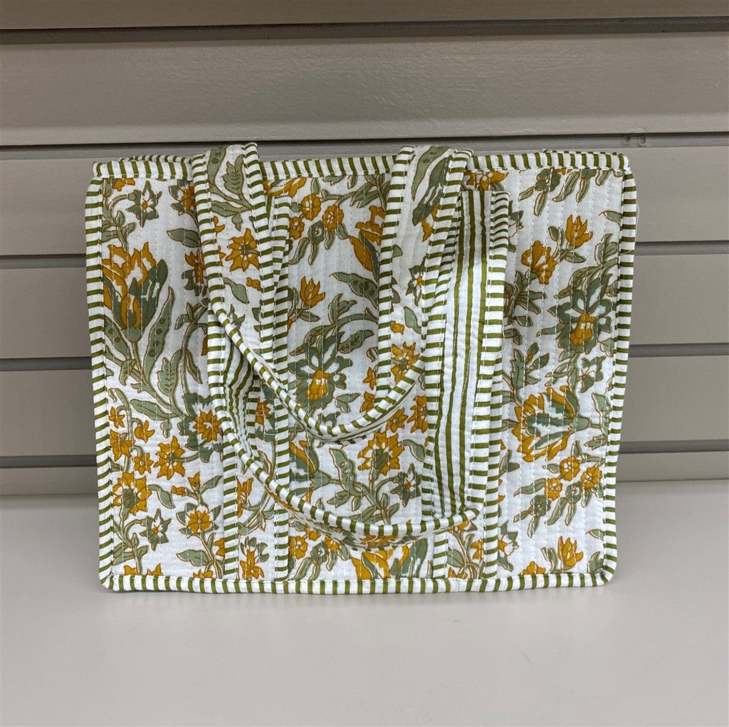 Mini Quilted Tote Bag