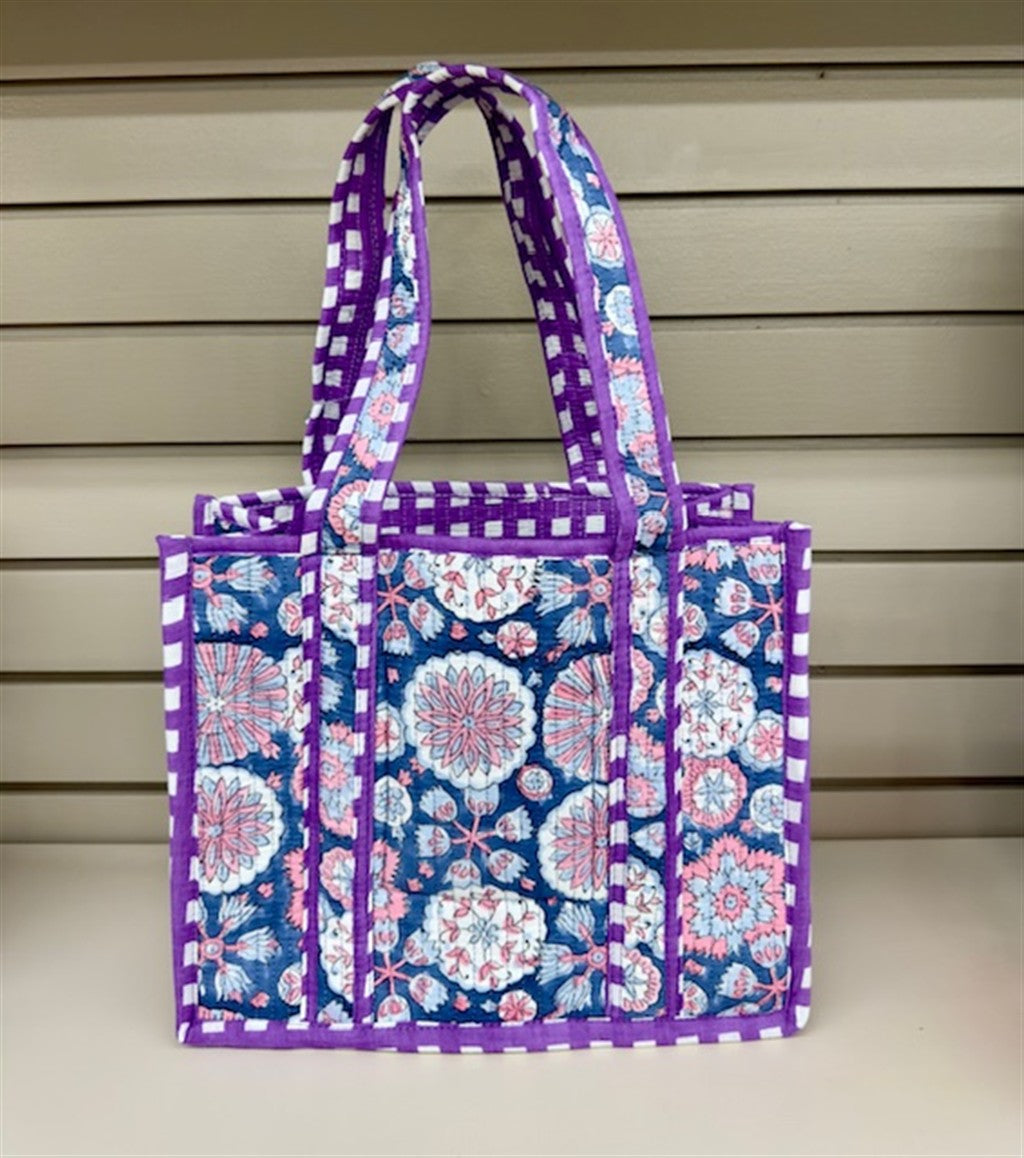 Mini Quilted Tote Bag