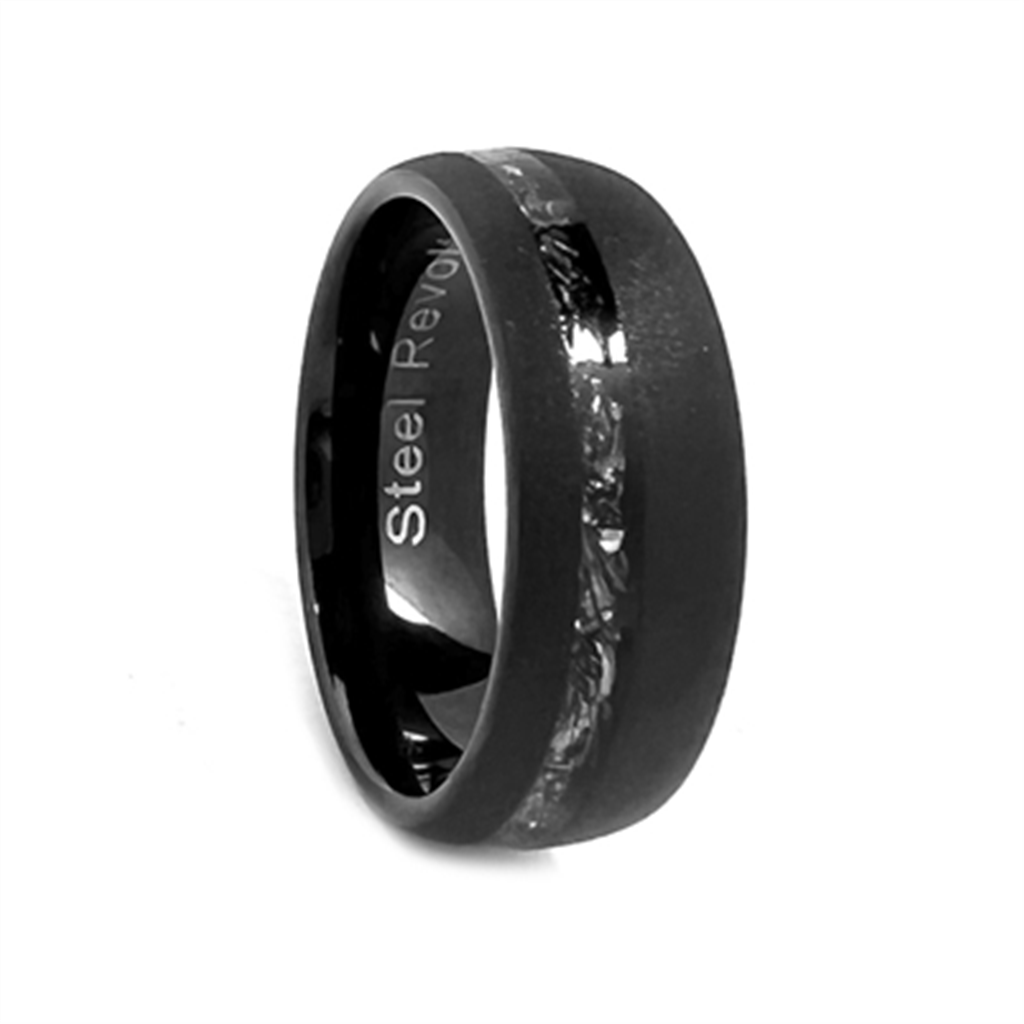 Meteorite Wedding Band