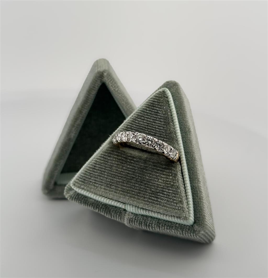 Yellow Gold Lab Grown Diamond Band