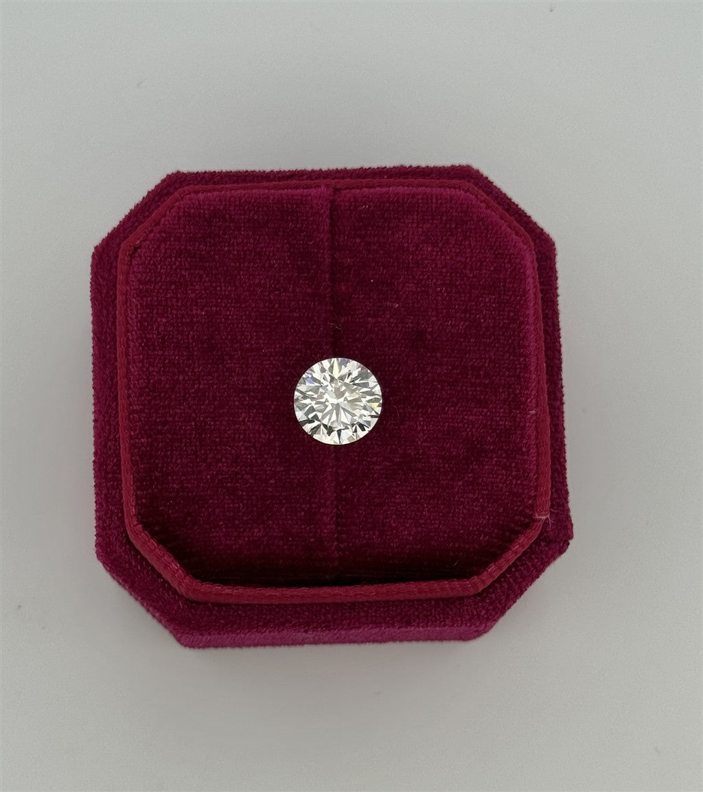 2.74 Carat Lab Grown Round Diamond