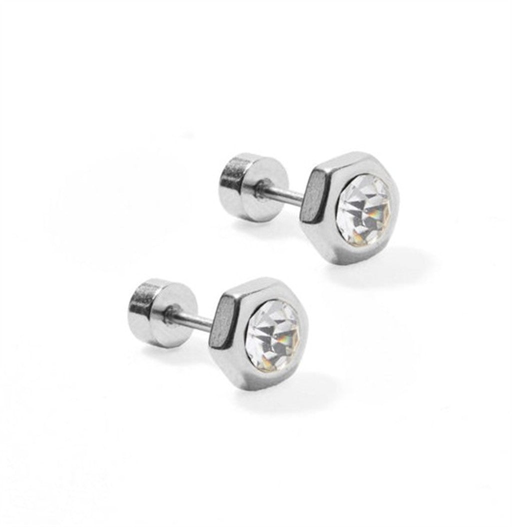 Screwback Stud Earrings
