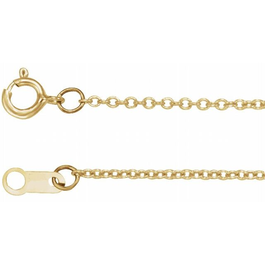 Gold Filled 16-18" Cable Chain