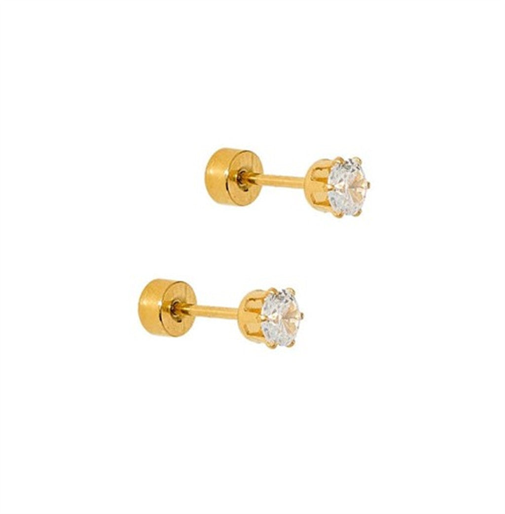 Screwback Stud Earrings