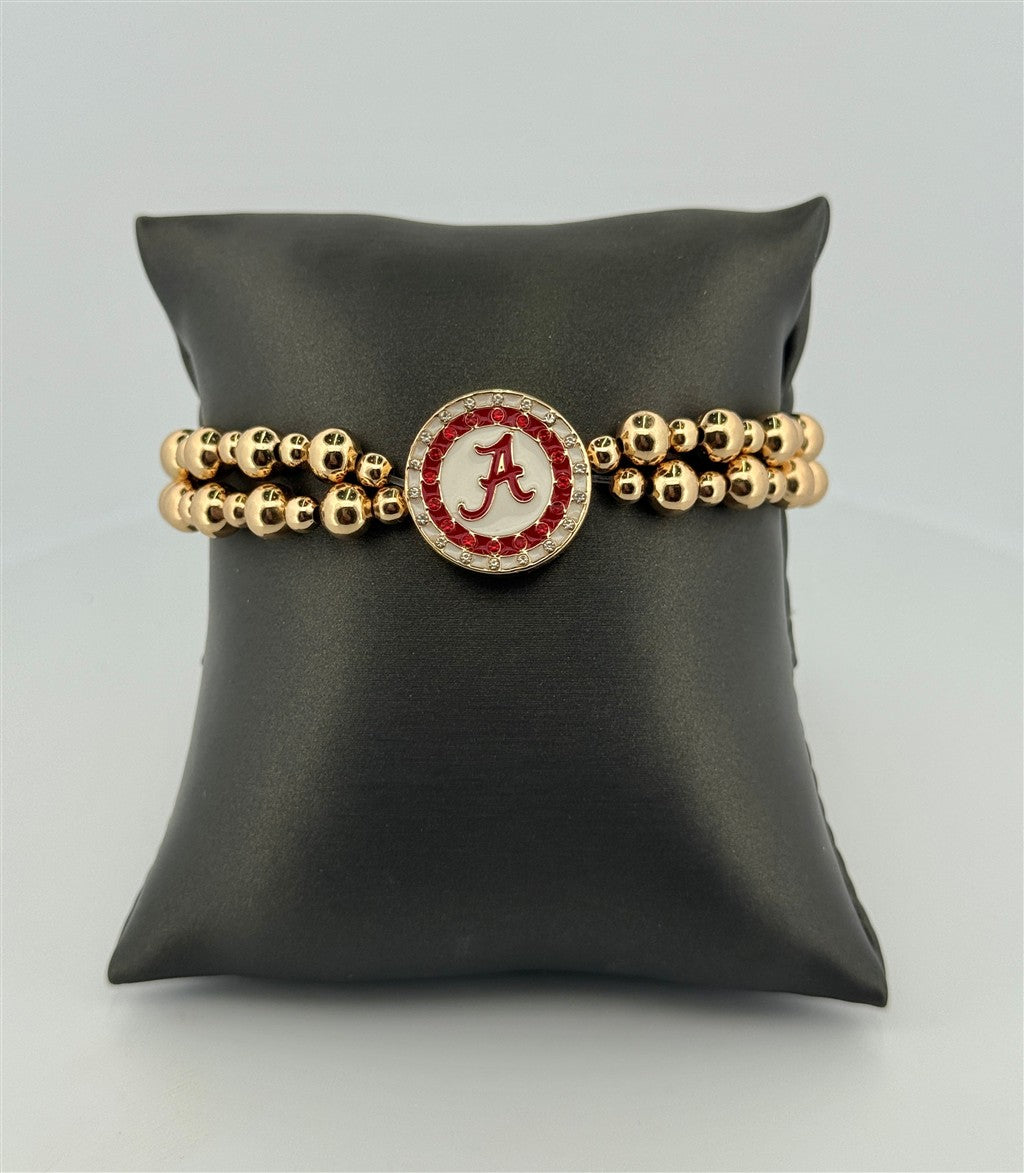 Alabama Beaded Bracelet