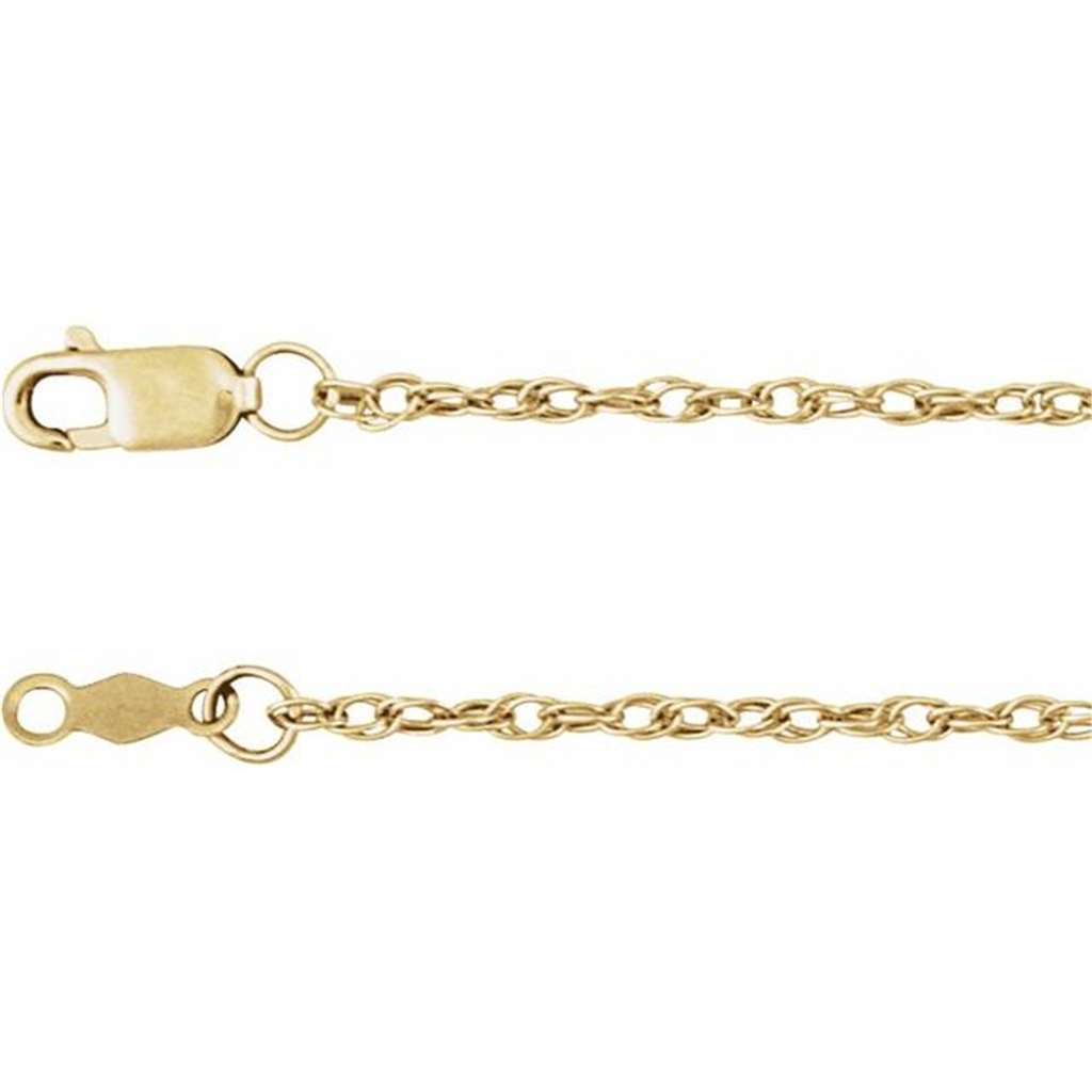 Gold Filled 18" Flat Cable Chain