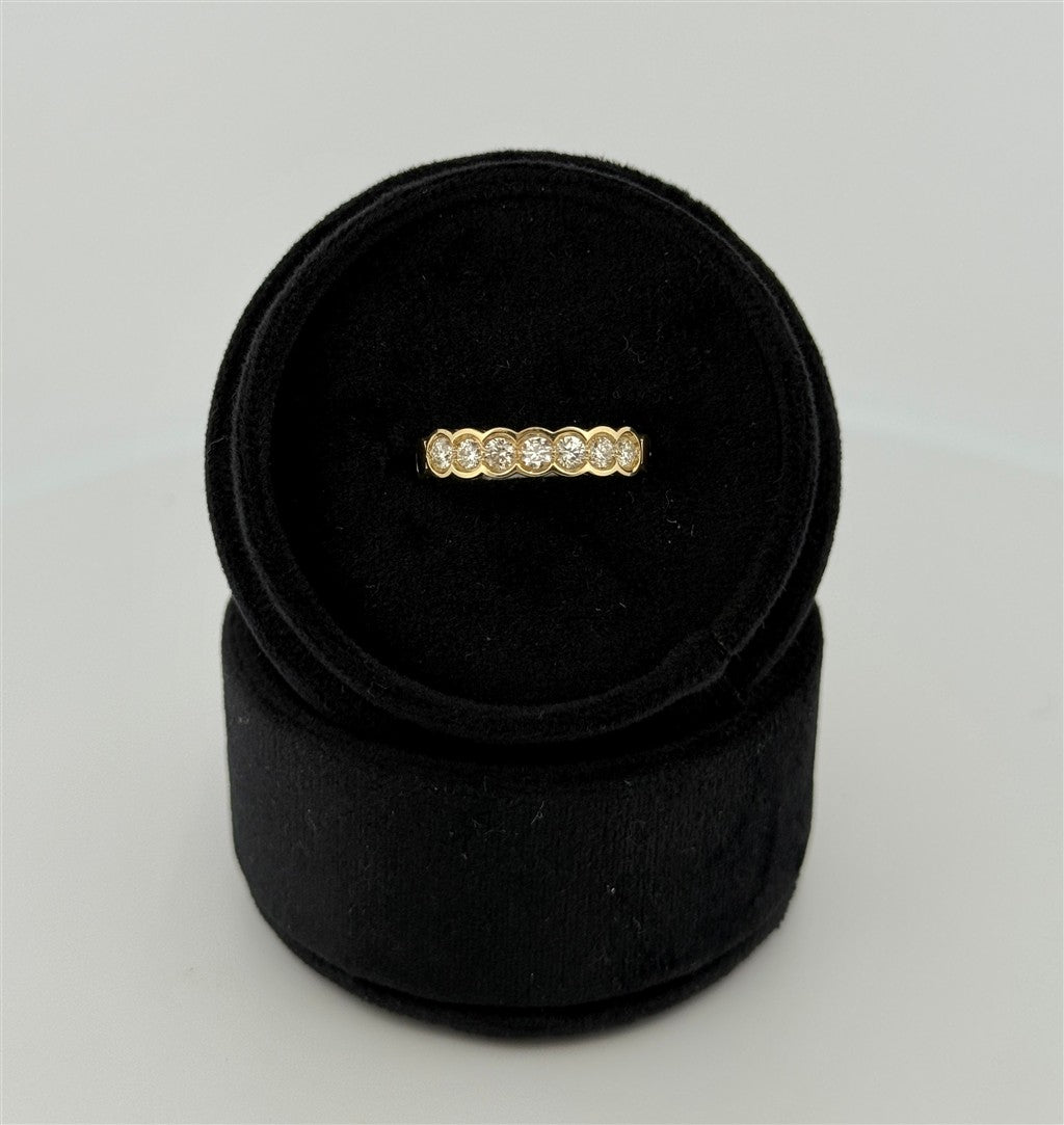 Yellow Gold Diamond Band