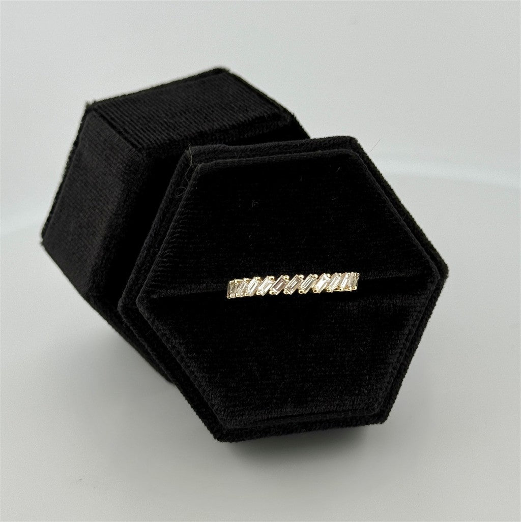Yellow Gold Lab Grown Diamond Band