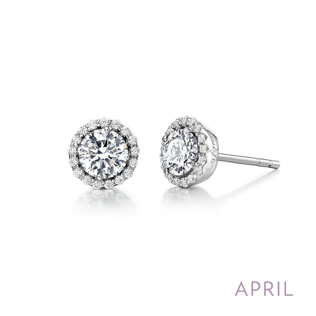Lafonn April Birthstone Earrings