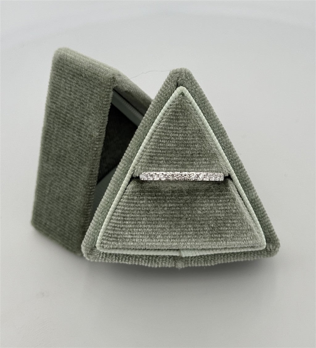 White Gold Lab Grown Diamond Band