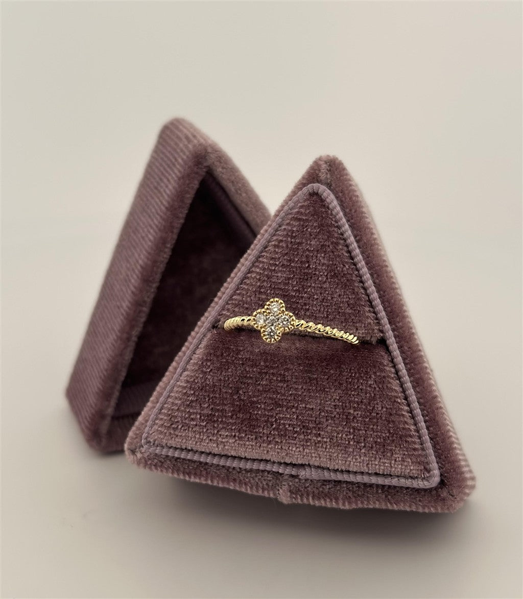 Yellow Gold Diamond Fashion Ring