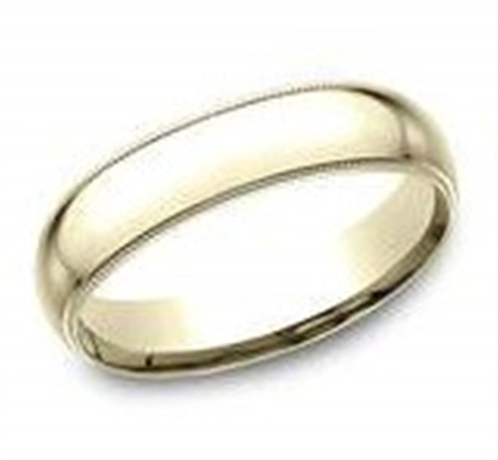 Yellow Gold Wedding Band
