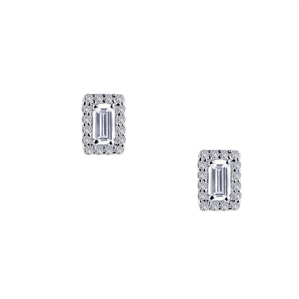 Lafonn 0.52 CTW Emerald Cut Earrings