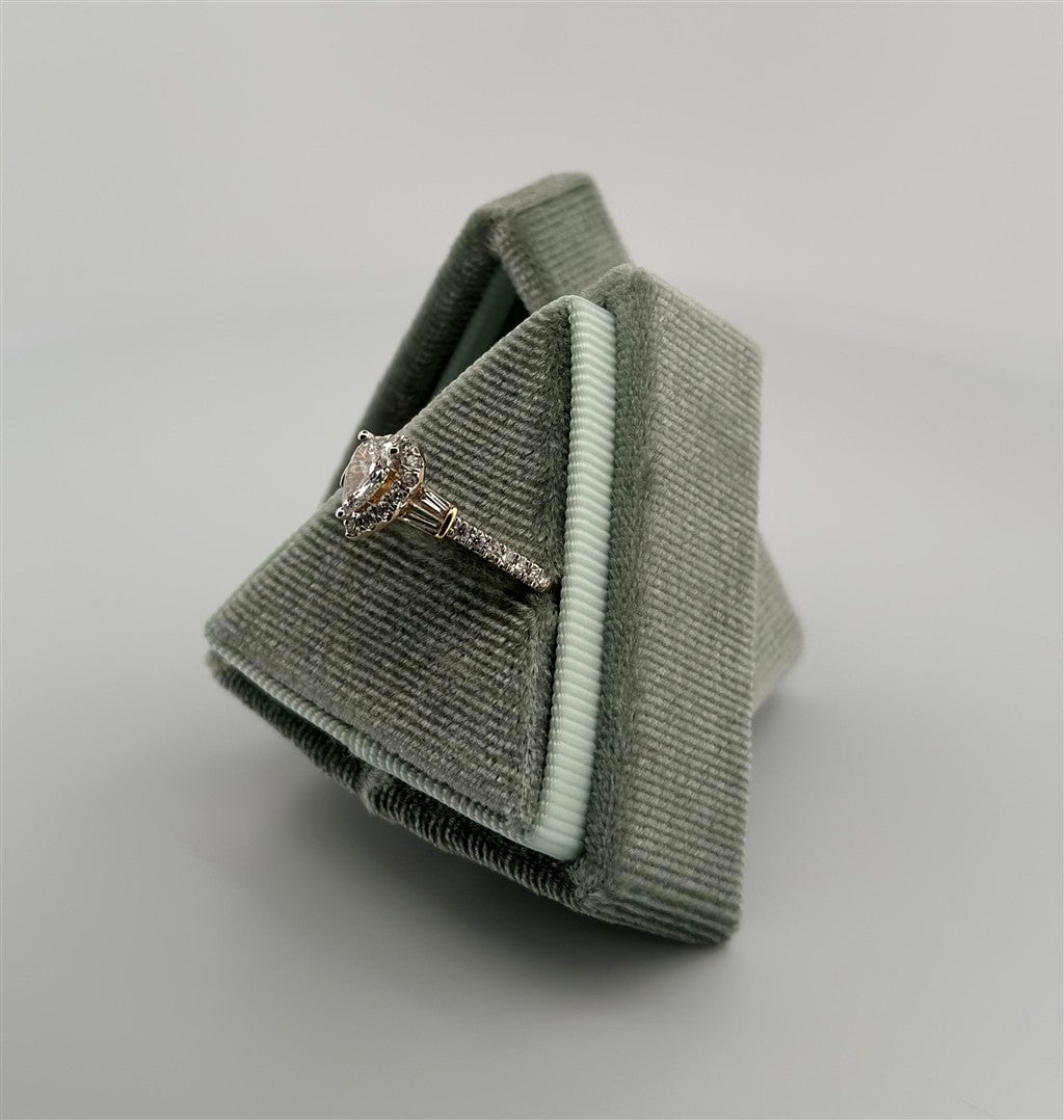 Yellow Gold Lab Grown Diamond Engagement Ring