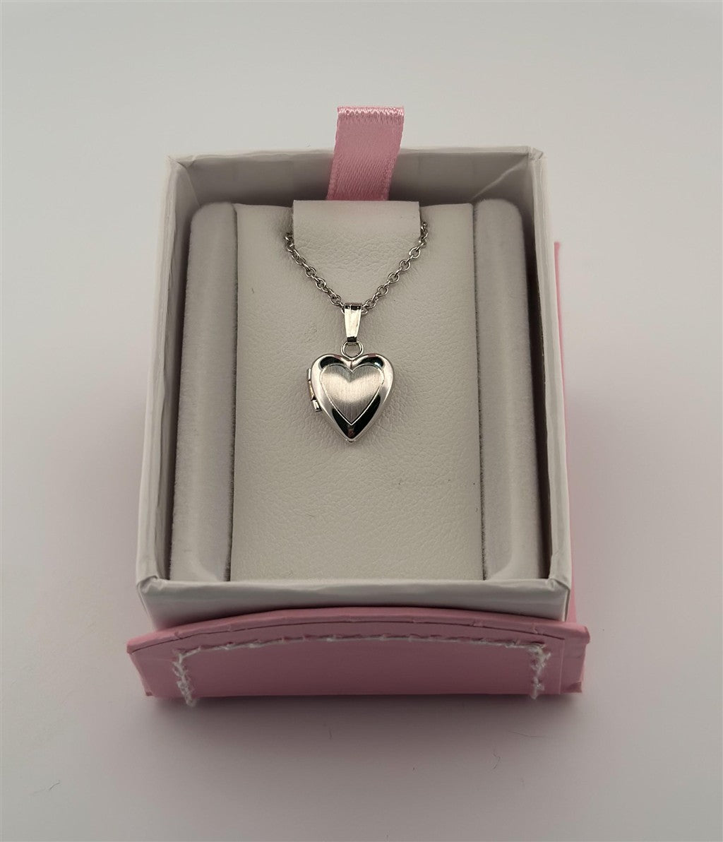 Sterling Silver Heart Locket