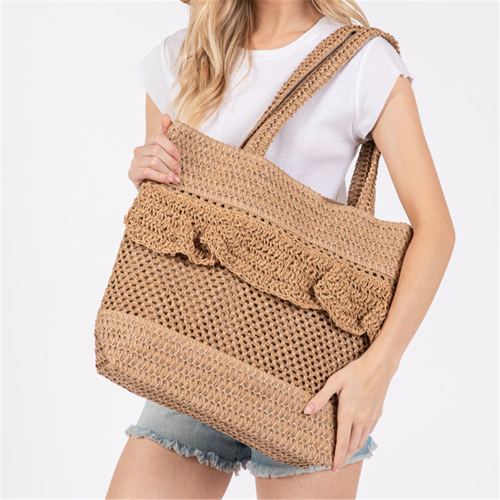 Straw Tote Bag