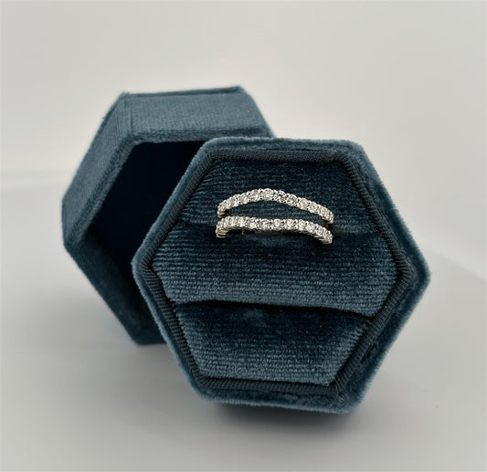 Yellow Gold Lab Grown Diamond Ring Guard