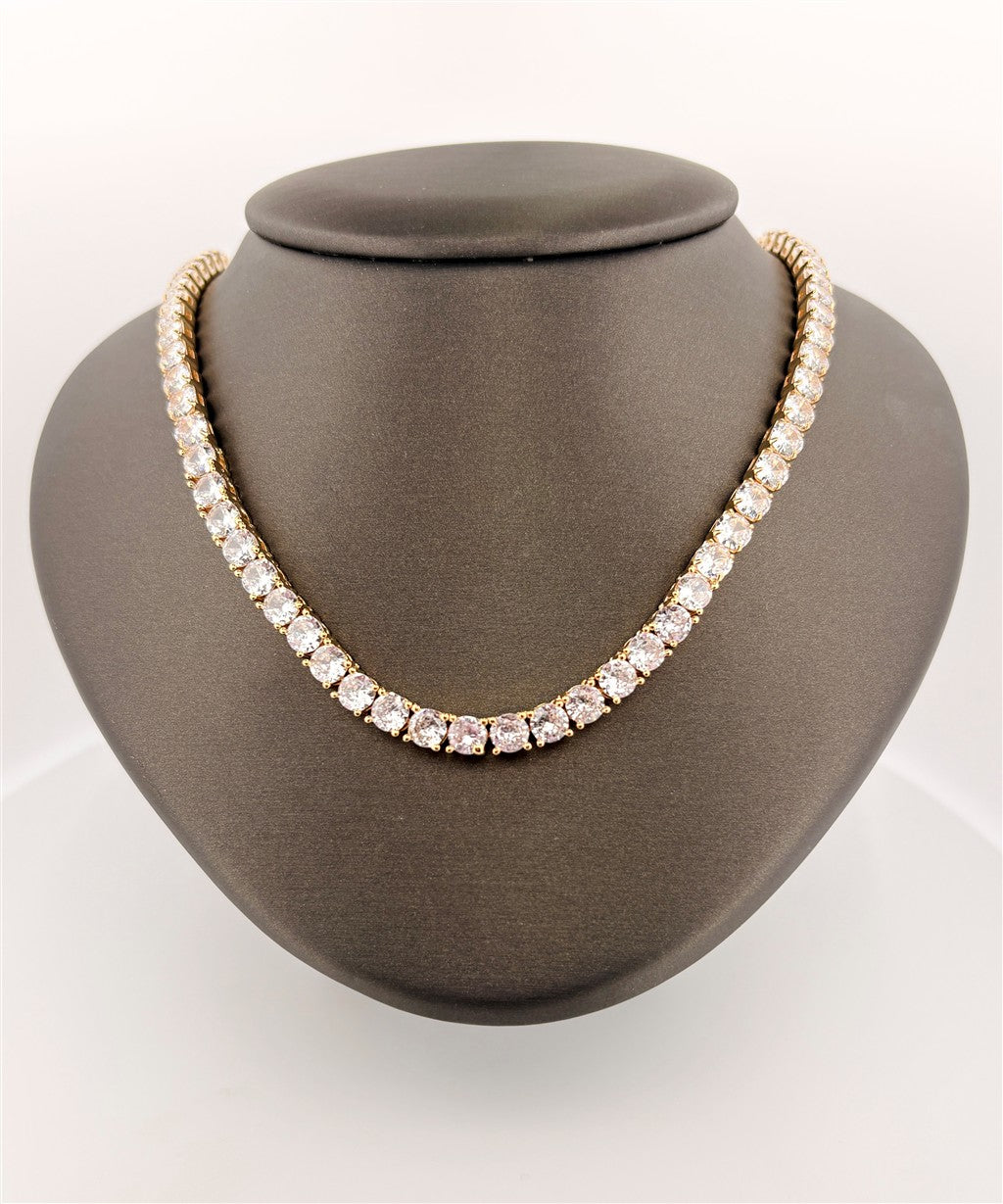Trendy 18" Tennis Necklace