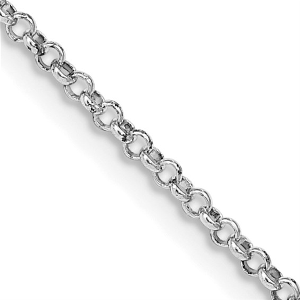 Sterling Silver 20" Rolo Chain