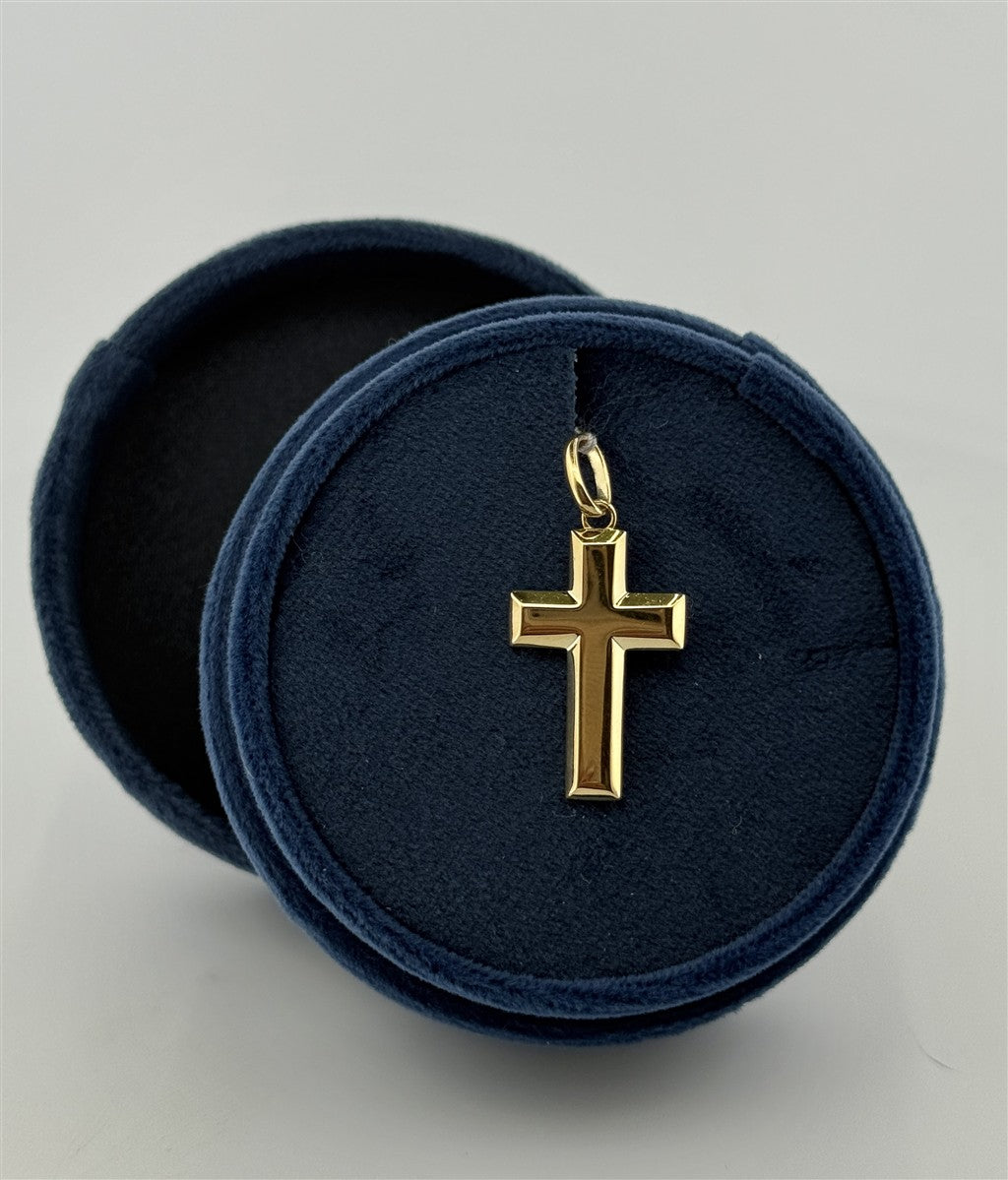 Yellow Gold Cross Pendant