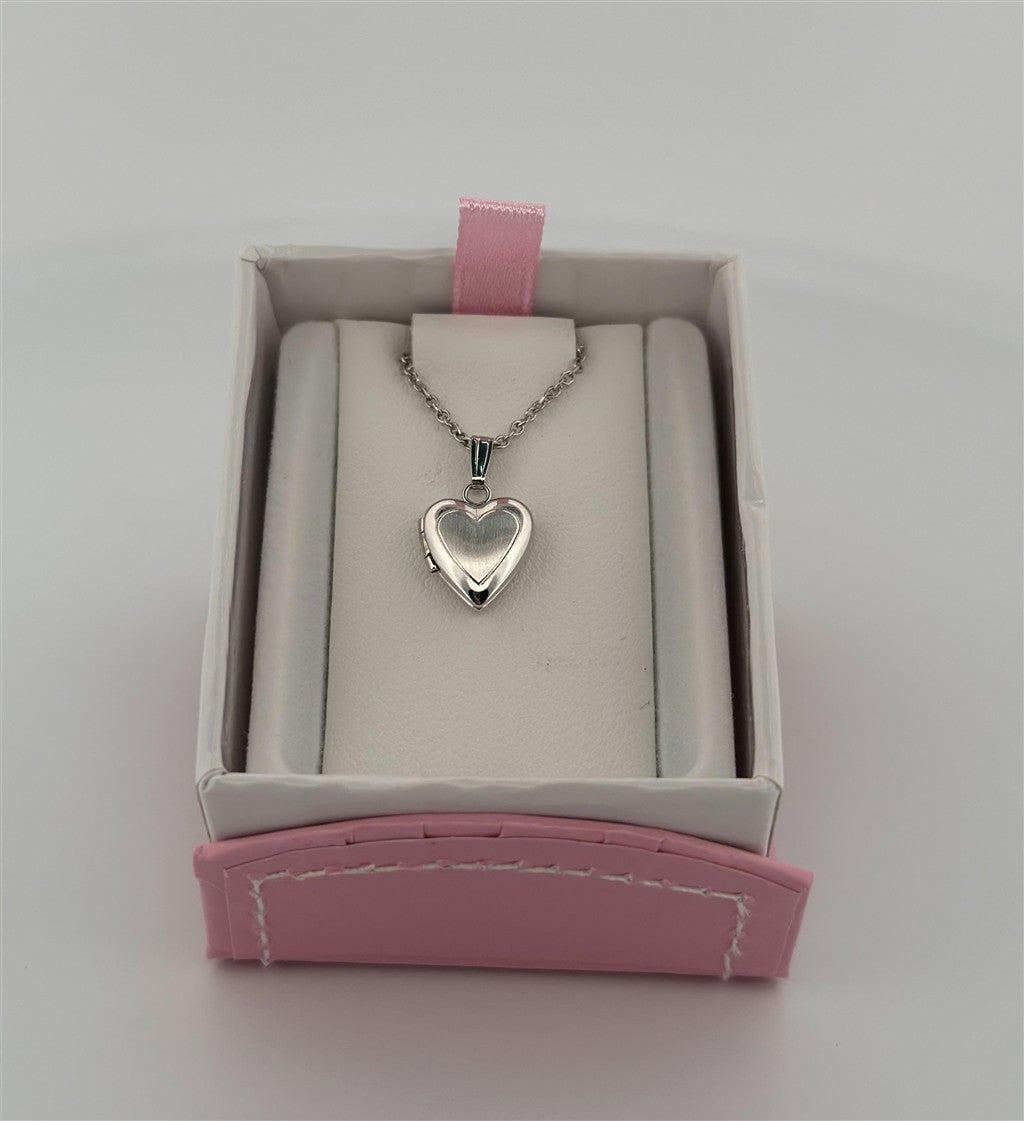 Sterling Silver Heart Locket