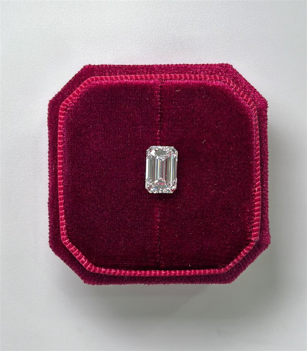 Lab Grown Emerald Cut Diamond