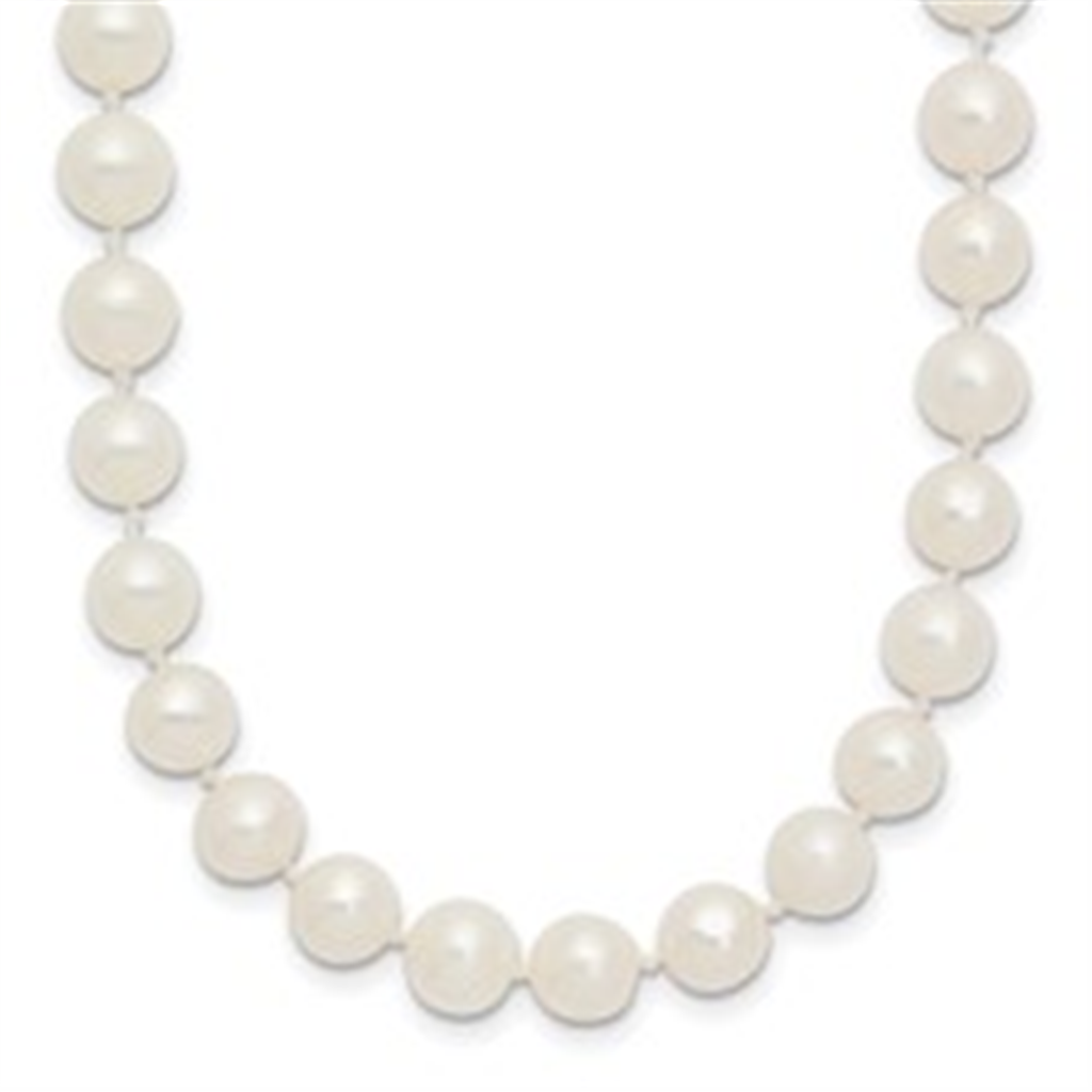 Yellow Gold Pearl Strand