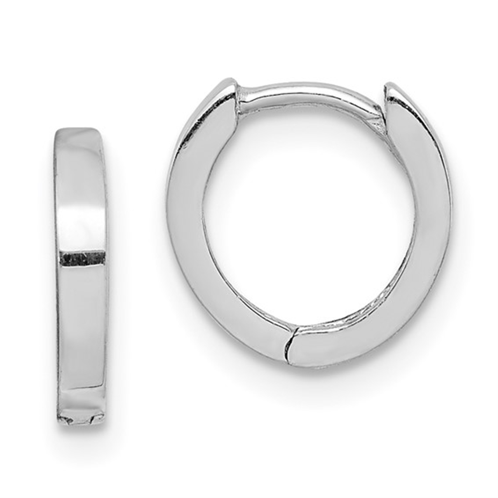 Sterling Silver Huggie Hoop Earrings